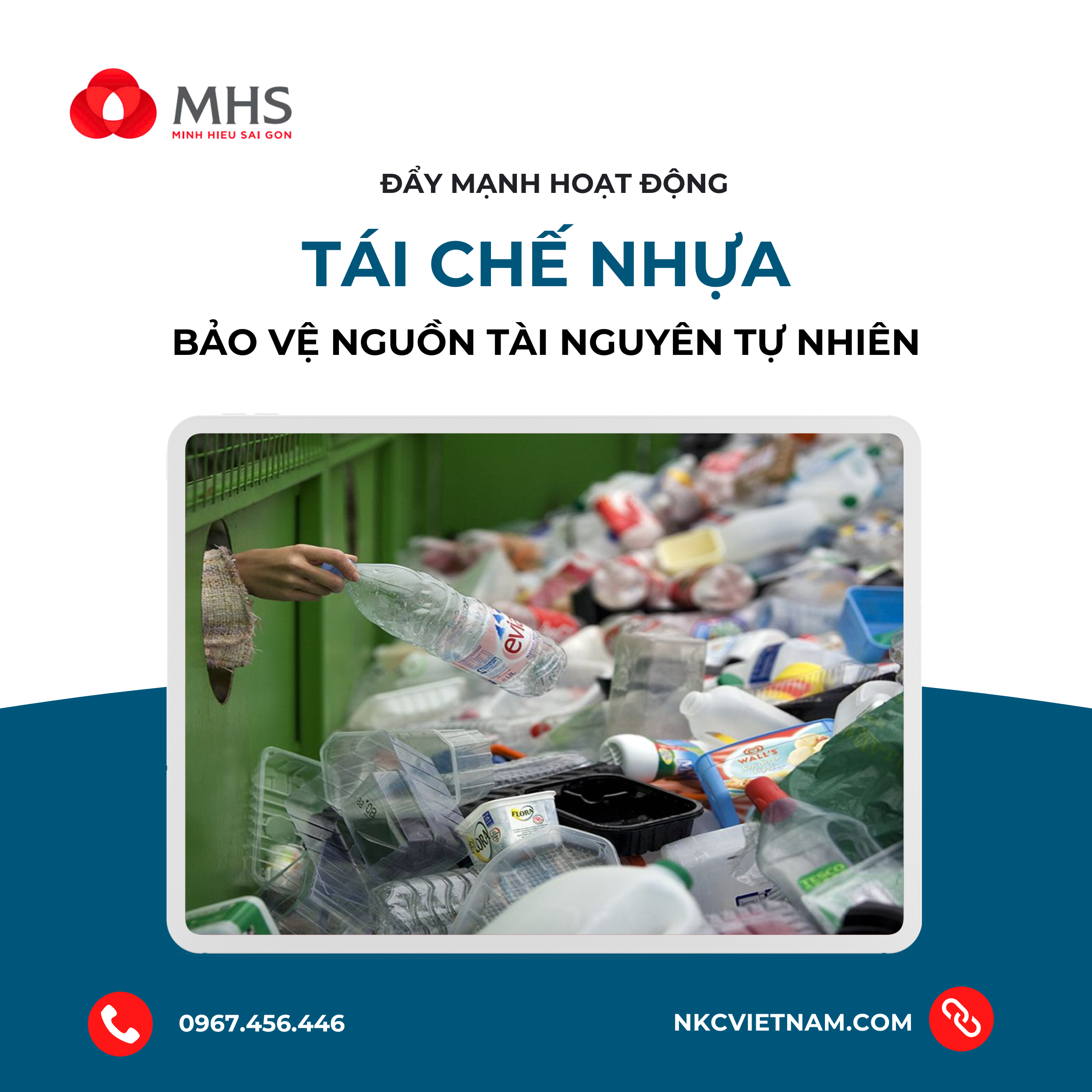 Đẩy mạnh hoạt động tái chế nhựa - Bảo vệ nguồn tài nguyên tự nhiên