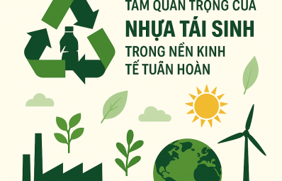 Tầm quan trọng của nhựa tái sinh trong nền kinh tế tuần hoàn