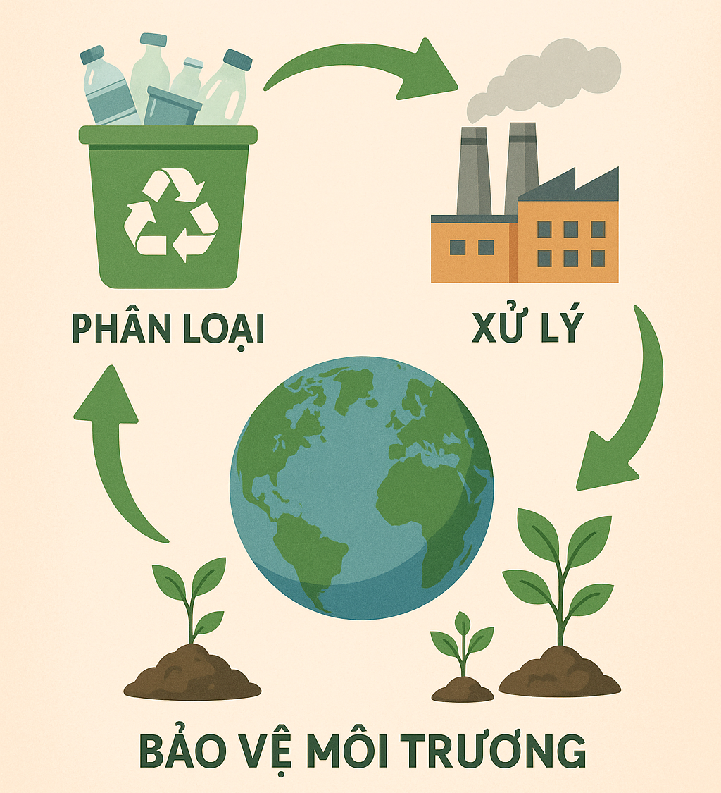 ♻️ Tại sao cần phân loại và xử lý rác thải nhựa?
