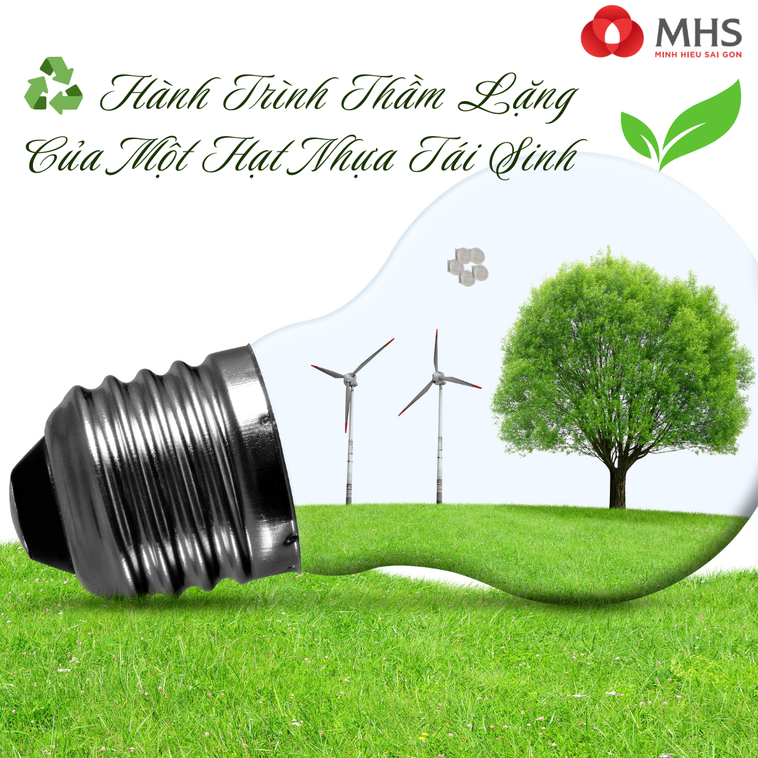 ♻️ Hành Trình Thầm Lặng Của Một Hạt Nhựa Tái Sinh - Góc nhìn mới về công việc bền bỉ của MHS