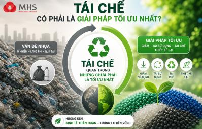 Tái chế có phải là giải pháp tối ưu nhất cho rác thải nhựa?