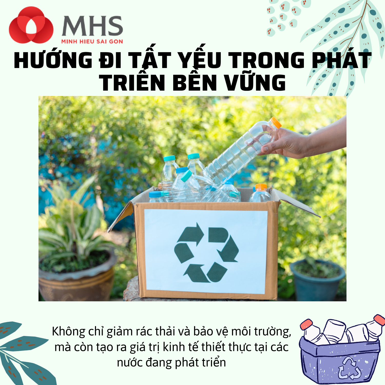 Nhựa tái sinh và sự phát triển bền vững tại các nước đang phát triển