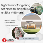Ngành nào đang dùng hạt nhựa tái sinh nhiều nhất tại Việt Nam?