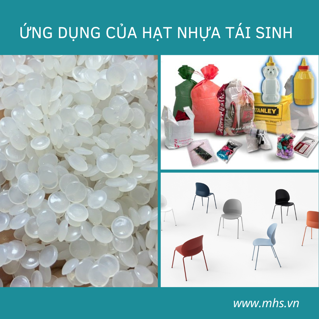 Ứng dụng của hạt nhựa tái sinh