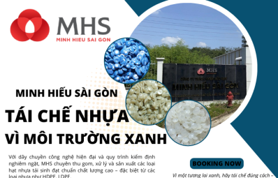 Các loại nhựa có thể tái sinh và mã nhận dạng nhựa (1–7) – Hướng đến nền kinh tế tuần hoàn cùng MHS