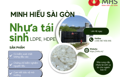 Nhựa tái sinh trong ngành bao bì, đóng gói: Giải pháp xanh cho tương lai